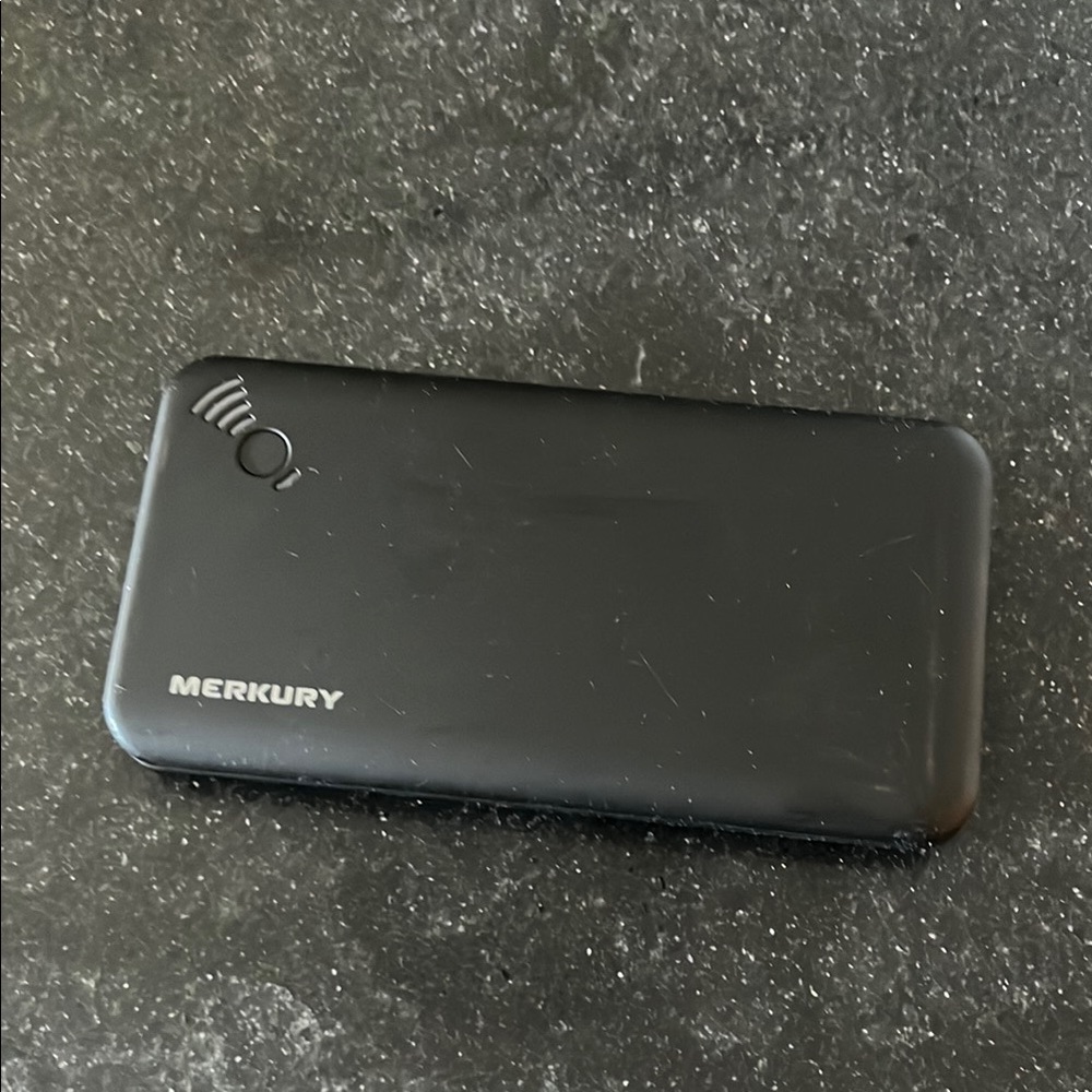 Black Portable Charger
